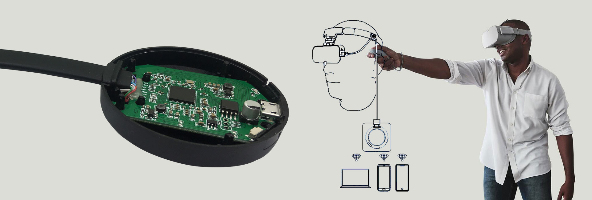 AR/VR智能眼镜有线无线投屏解决方案