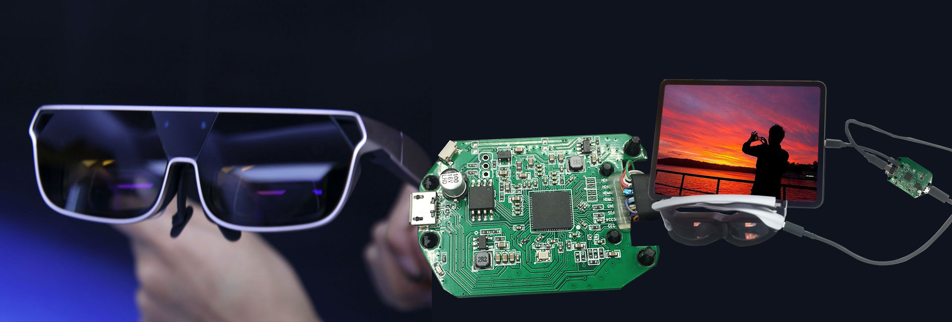 VR眼镜有线投屏方案